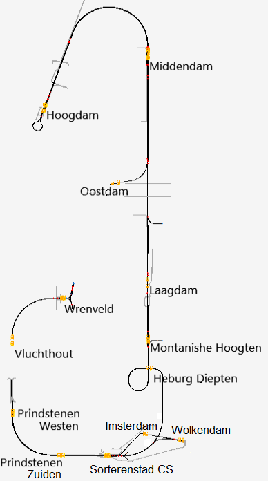 Carte de la ligne